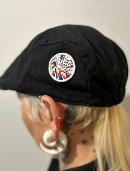 The Last Resort - Flatcap - with embroidered Patch