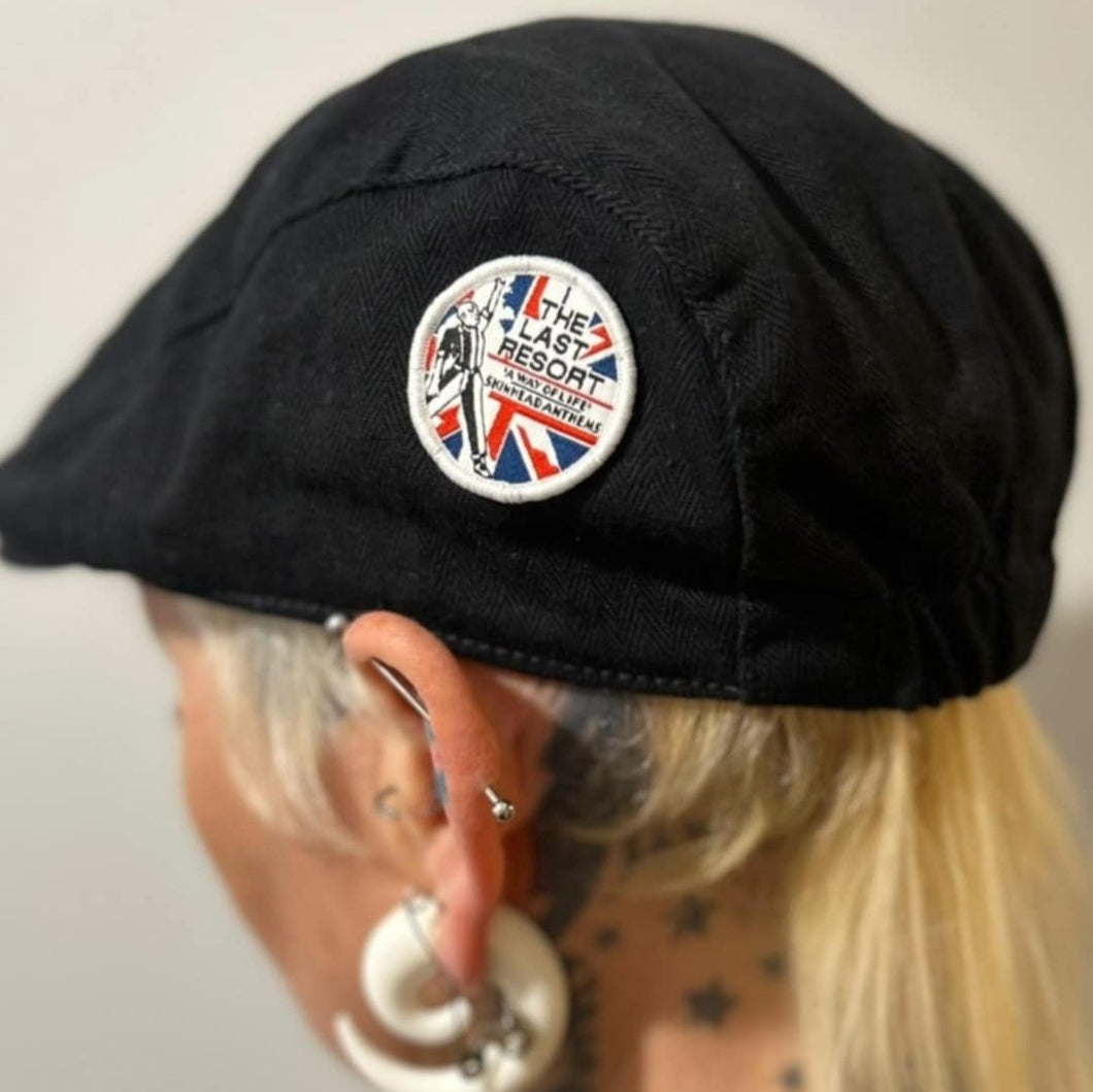 The Last Resort - Flatcap - with embroidered Patch