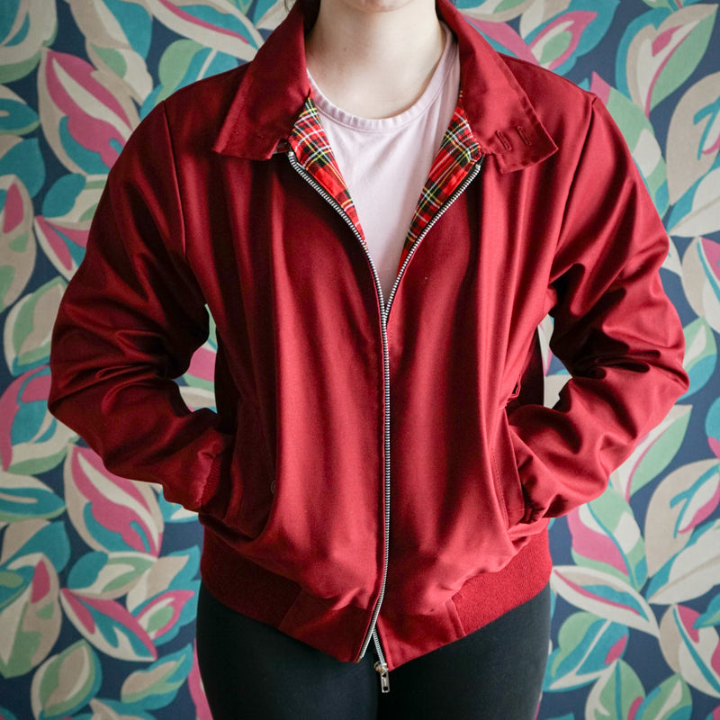Ladies - Burgundy Tiger Jacket