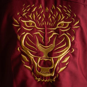 Ladies - Burgundy Tiger Jacket