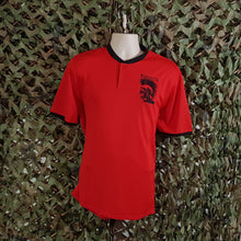 The Exploited-  Sports Top, Red with Black Trim