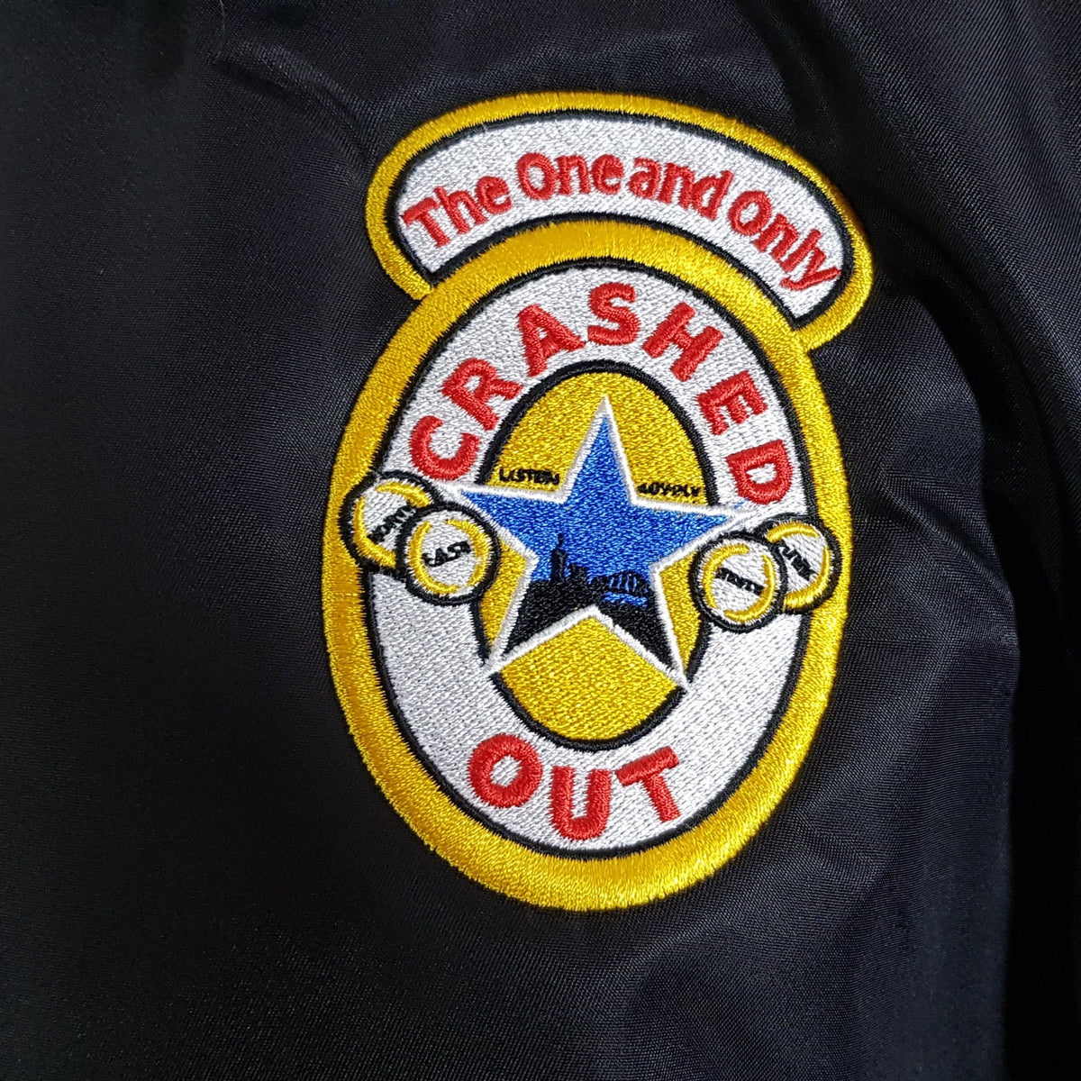 Crashed Out - MA-2 Flight Jacket – Mainstage Merch
