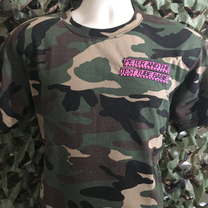 Peter & The Test-Tube Babies -  Camo Tee