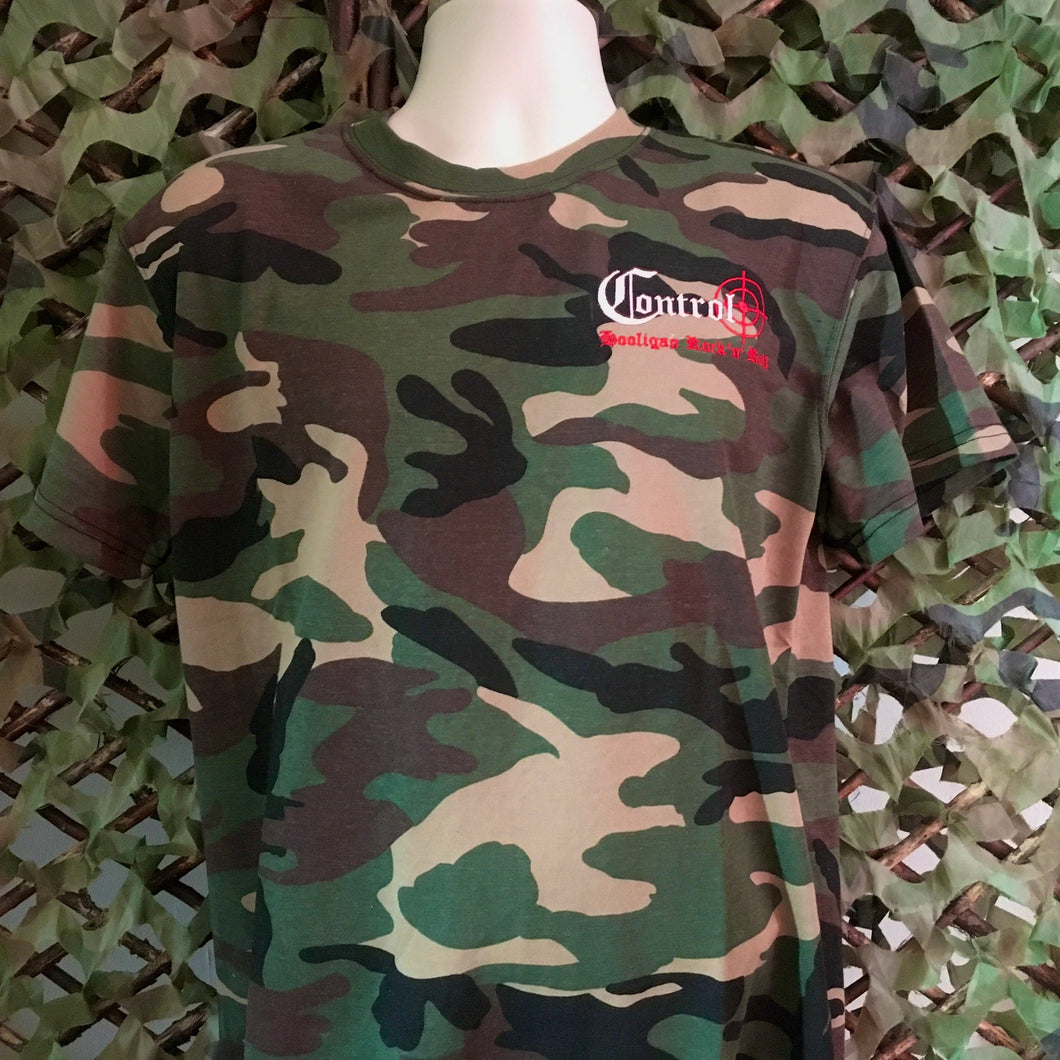 Control -  Camouflage Tee with embroidered logo