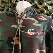 Control - Camo Hoodie with Embroidered logo