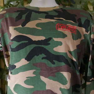 The Exploited - Long Sleeve Camouflage T-Shirt