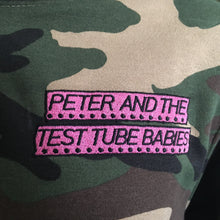Peter & The Test-Tube Babies - Embroidered Camo Hoodie