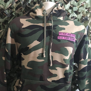 Peter & The Test-Tube Babies - Embroidered Camo Hoodie