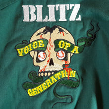 Blitz - Voice Of A Generation - Harrington Jacket w/ Front & Back Embroidery