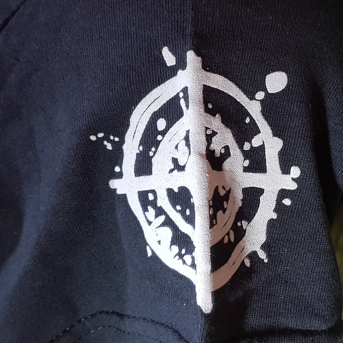 Control - Boots Logo with Sleeve Print - Men's Black T-Shirt ...