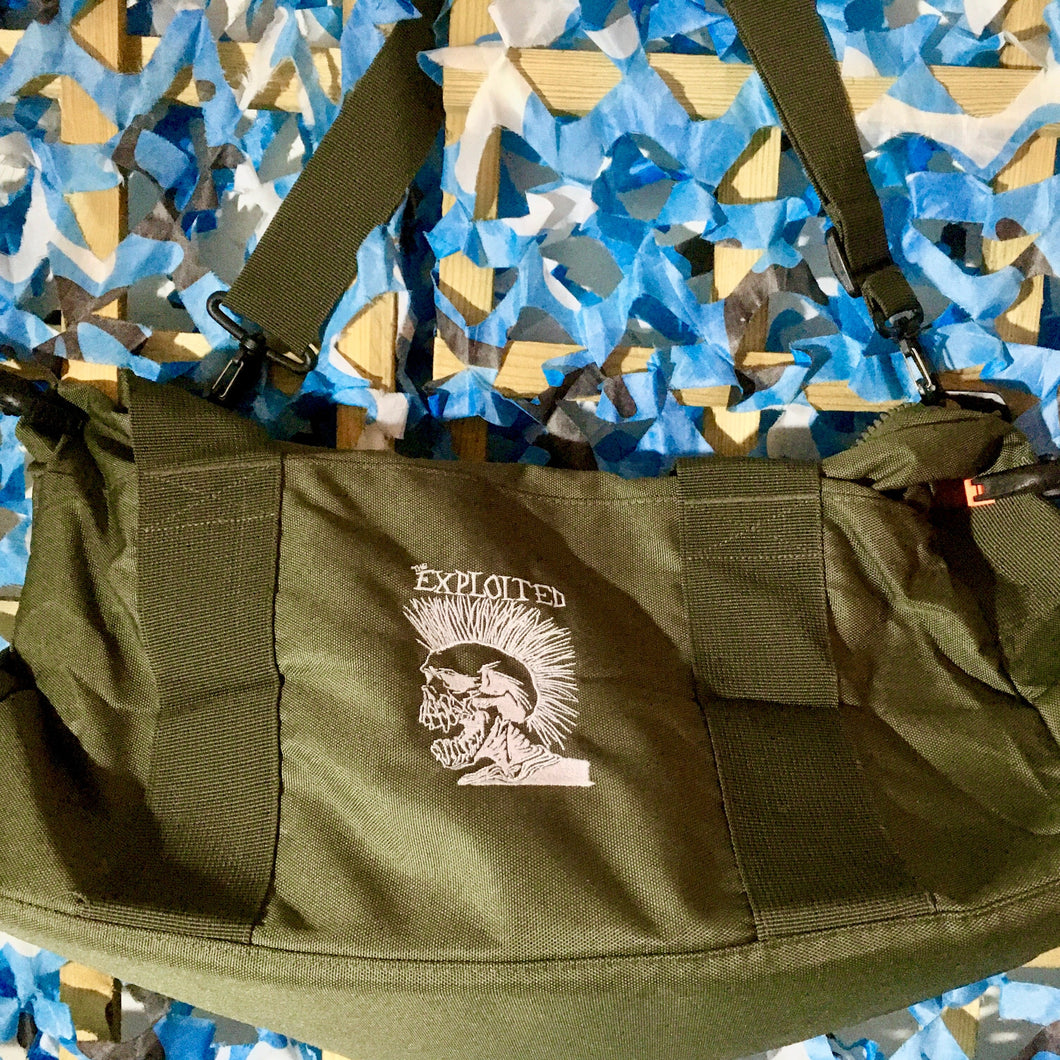 The Exploited - Military Green - Utility Holdall