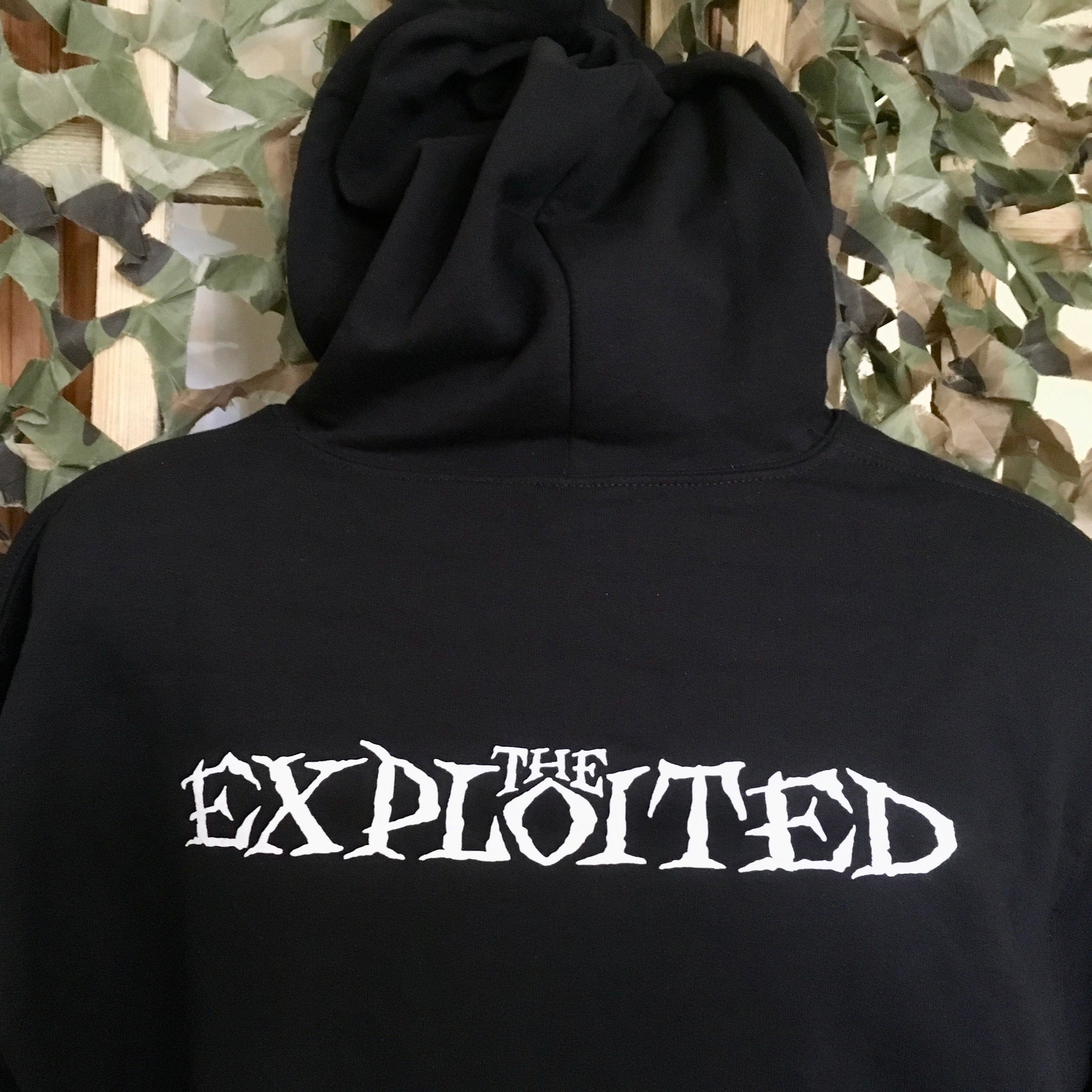 Expl0ited Merch The Exploited - Fuck The System - Zip Hoodie – Mainstage Merch