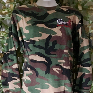 Control - Long Sleeve Camouflage T-Shirt
