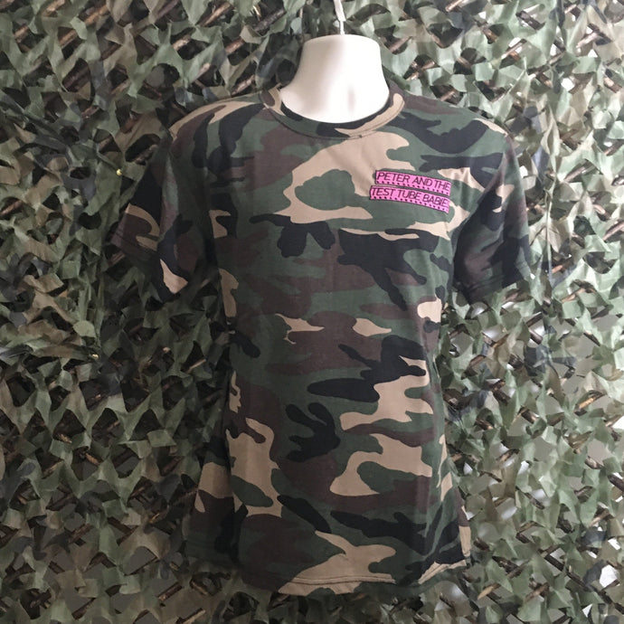 Peter & The Test-Tube Babies -  Camo Tee