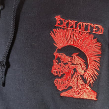 The Exploited - Zip Hoodie - w/ Front & Back Embroidery