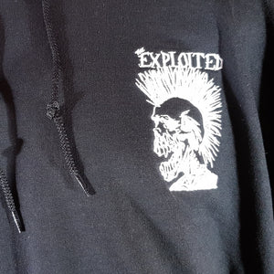 The Exploited - Hoodie with Front Embroidery only