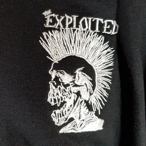 The Exploited - Hoodie with Front Embroidery only
