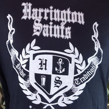 Harrington Saints - Men's Black Logo T-Shirt