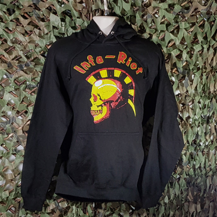 Infa Riot - Hoodie - with Classic Skull logo