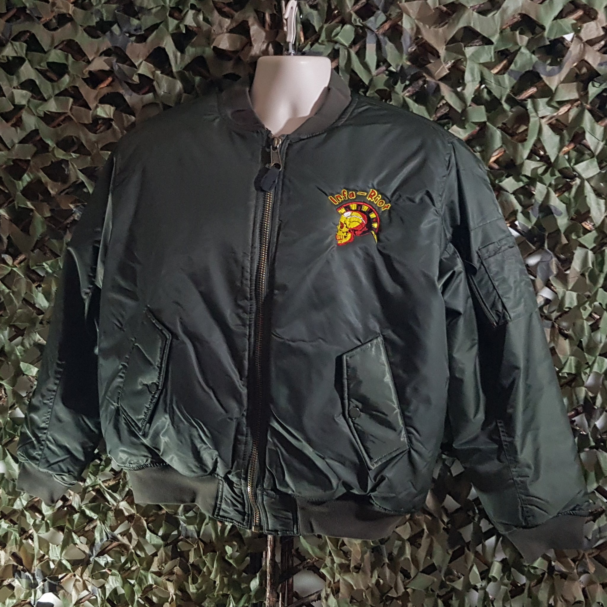 Thunderdome Shirt Thunderdome Bomber Jacket Infa Riot MA-2 Flight