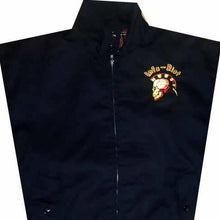 Infa Riot - Black Harrington with Front & Back embroidery