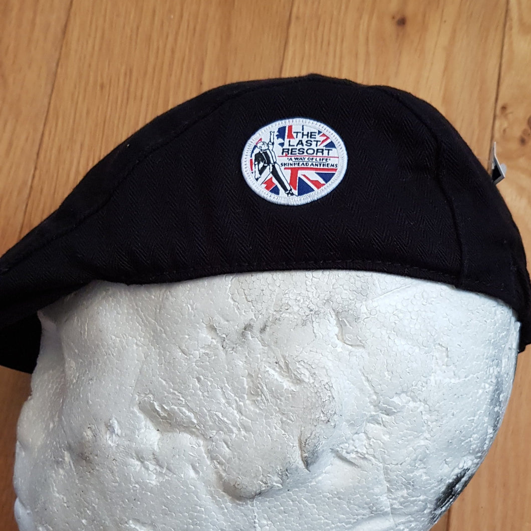 The Last Resort - Flatcap - with embroidered Patch