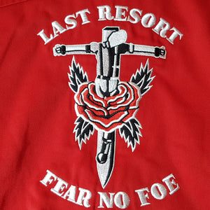 The Last Resort - Red Harrington - w/ front and back embroidery