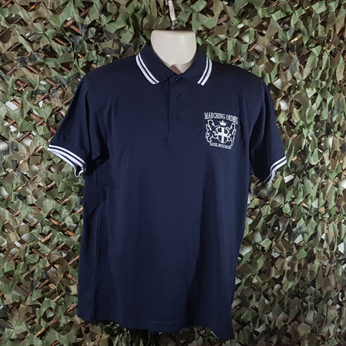Marching Orders - Men's - Navy Polo Shirt