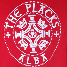The Placks - Ladies Red Logo Tee