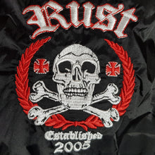 RUST - Rain Jackets/Wind Cheaters With Band Embroidery