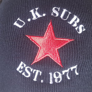 UK Subs - 1977 - Embroidered Beanie
