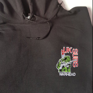 UK Subs - Warhead Hoodie w/front embroidery
